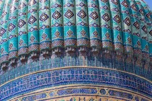 כיפת מסגד ביבי חנום, סמרקנד, אוזבקיסטאן