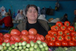 שוק ירקות מקומי, גאורגיה, צילום רות שרר